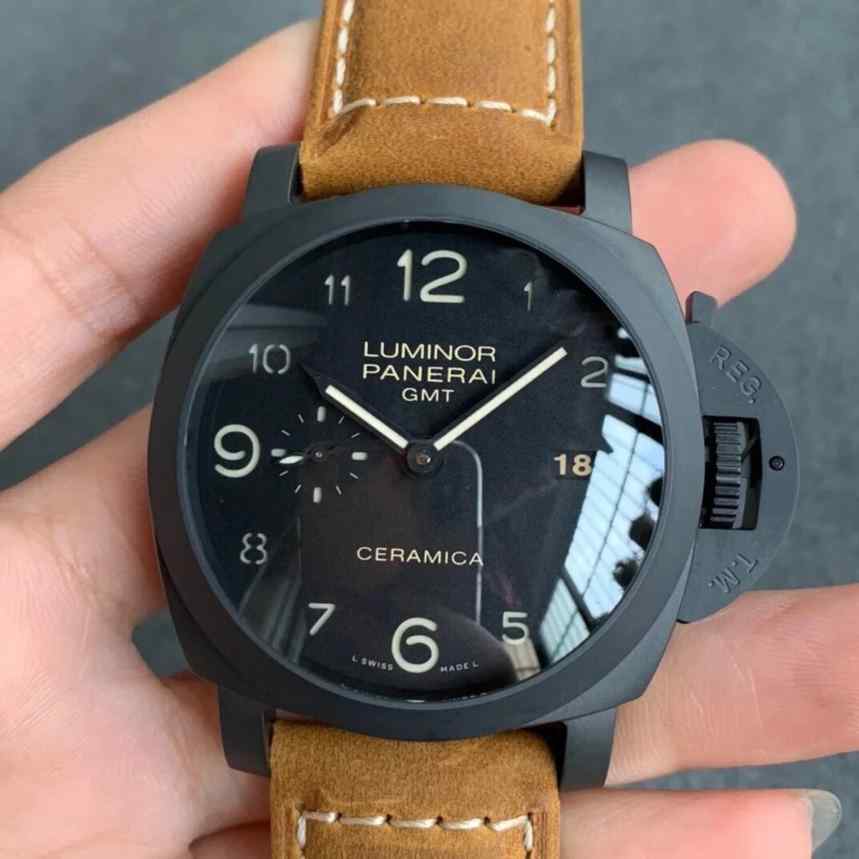 VS厂手表沛纳海PAM00441升级复刻版_陶瓷壳 自动机械腕表男士手表