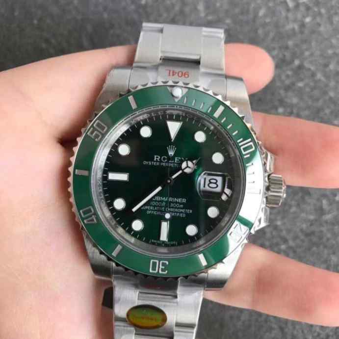 高仿绿水鬼手表在哪买的到_N厂 _尺寸40mmX13mm _3135机芯 _钢带 _潜水300M