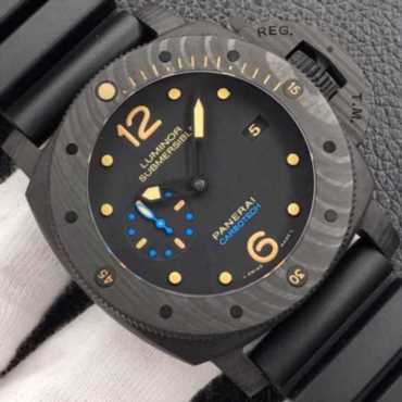 买复刻沛纳海616碳纤维手表-细节图4